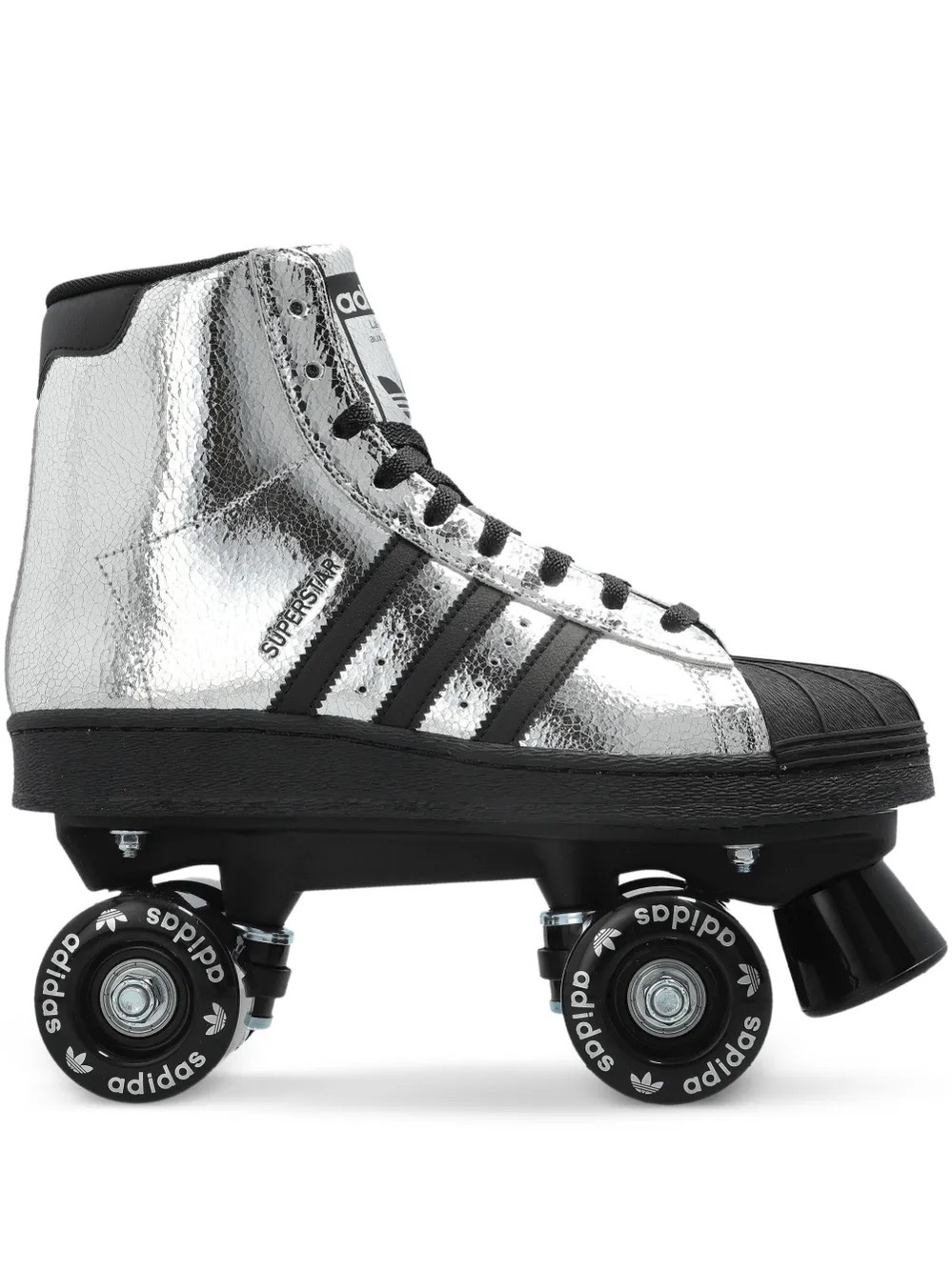 Adidas Metallic Superstar 82 roller skates